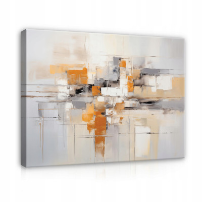 Tableau d'intérieur : abstraction moderne, style loft, grand format, sur toile murale 60 x 40