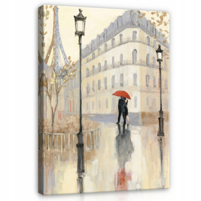 Tableau Paris Tour Eiffel pour salon toile 100x70