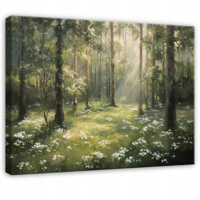 Image d'un arbre, nature, paysage pour chambre à coucher, salon, cuisine, sur toile 40x30