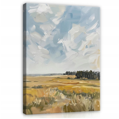 Tableau représentant un paysage naturel, comme peint sur toile, pour chambre à coucher ou salon, 40 x 30