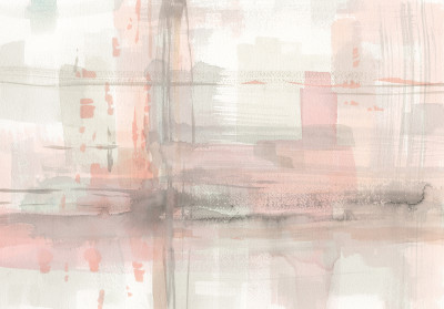 Papier peint mural abstrait aux coups de pinceau pour le salon